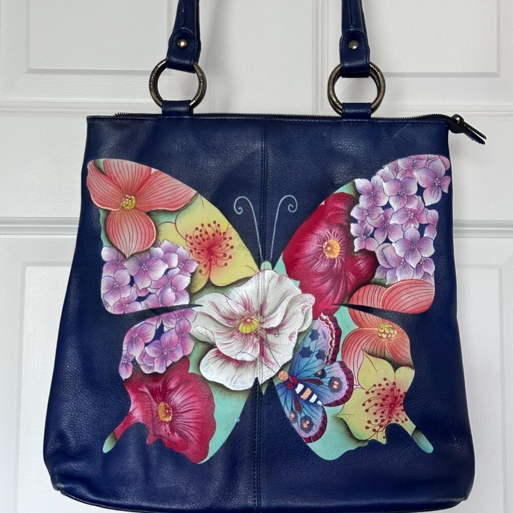 Anuschka leather bag (#19)